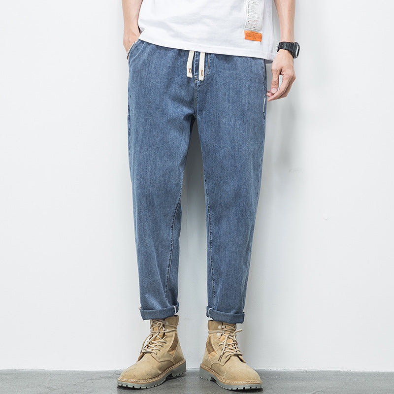 Pantalon droit en denim pour hommes - Leonidas