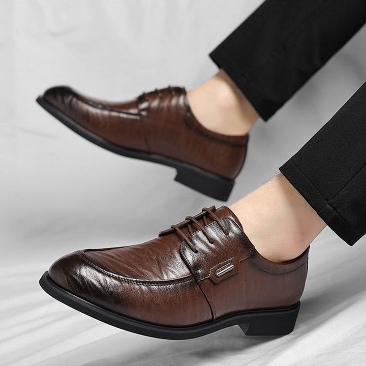 Chaussures habillées à lacets pour hommes avec semelle ferme - Bayron