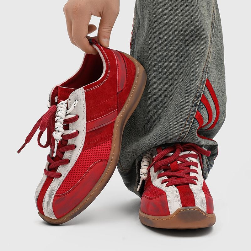 Chaussures pour hommes avec devant en maille et semelle souple - Darsen
