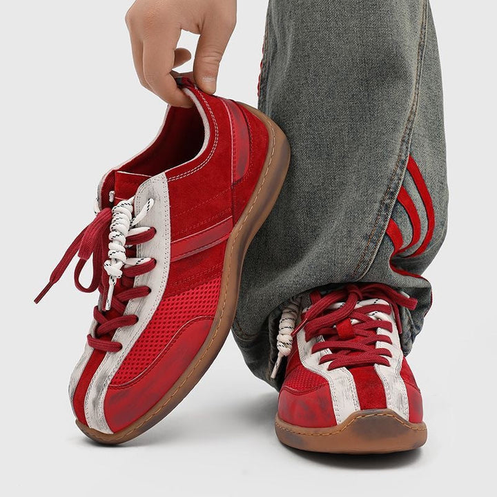 Chaussures pour hommes avec devant en maille et semelle souple - Darsen