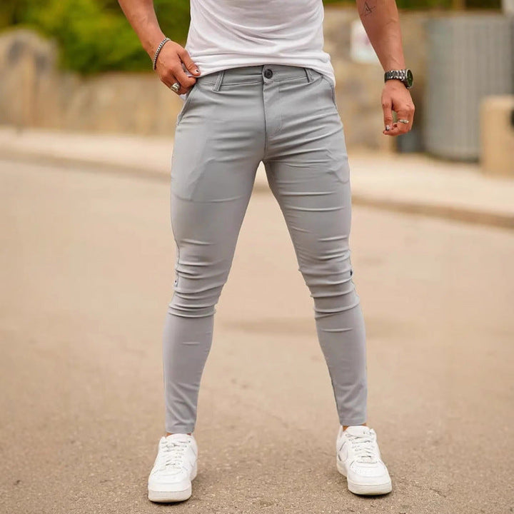 Pantalon skinny pour homme, coupe courte - Robert
