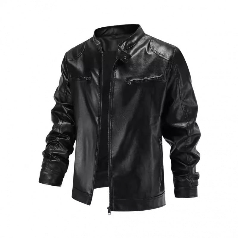 Veste moderne en cuir pour homme - Karsen