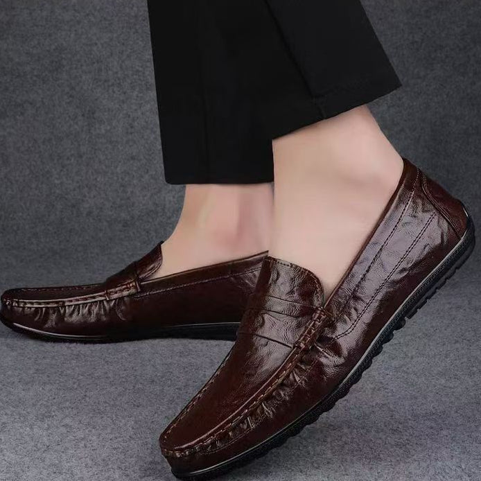 Mocassins décontractés pour hommes finition lisse style classique - Marco