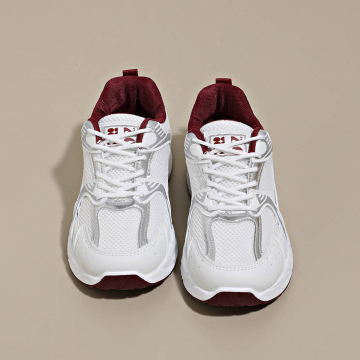 Chaussures de sport en tissu pour femmes à la coupe structurée - Alviane