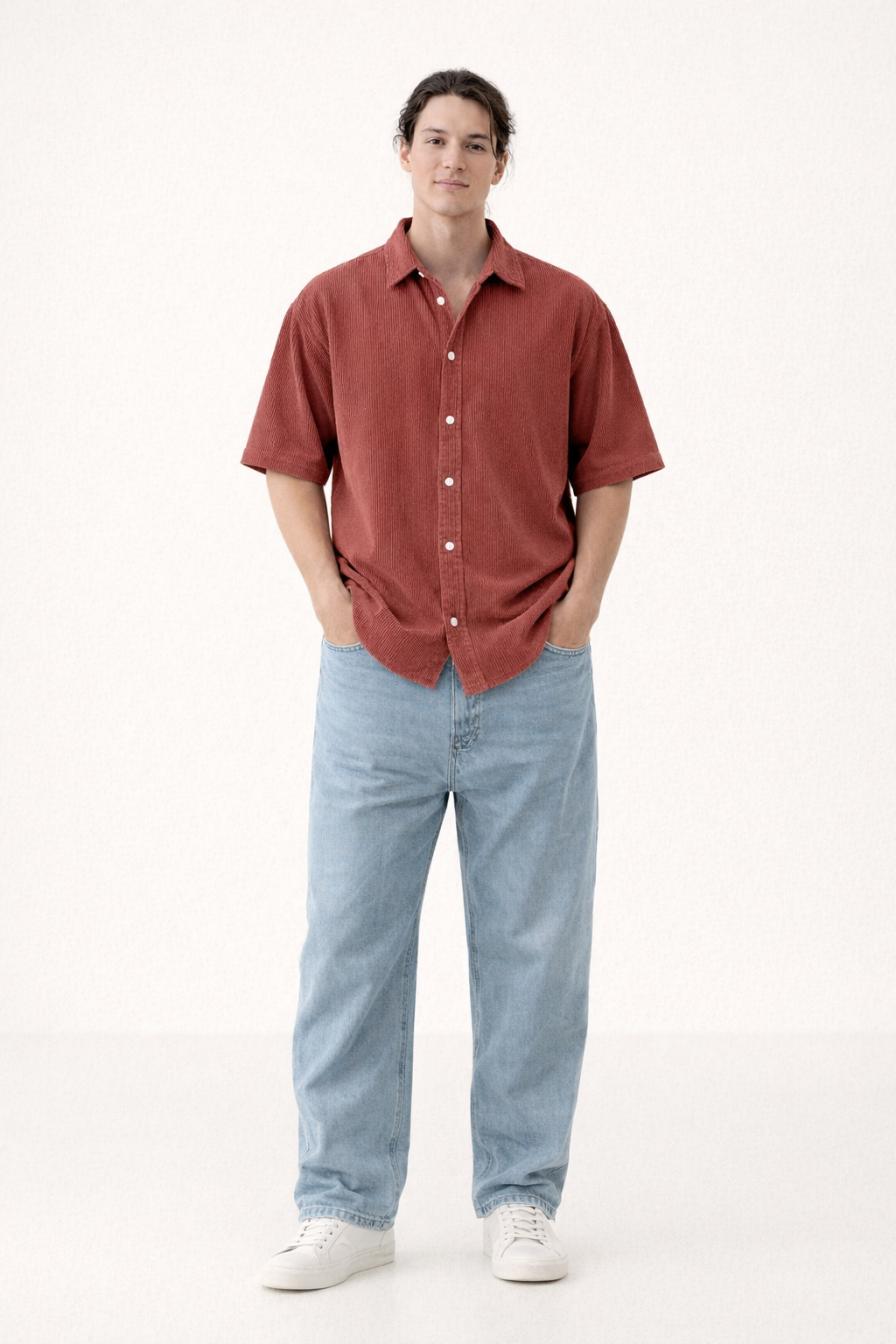 Chemise d'été décontractée, légère et respirante à manches courtes pour hommes - Velmar