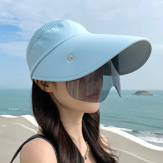 Chapeau de cyclisme en plein air Réglable Protection solaire et mode