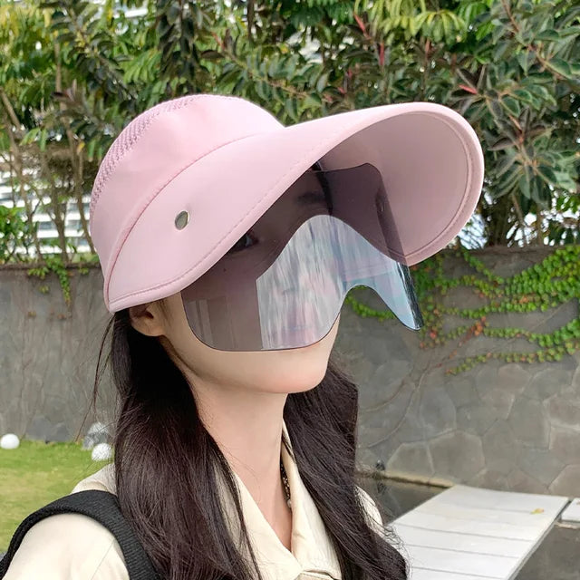 Chapeau de cyclisme en plein air Réglable Protection solaire et mode