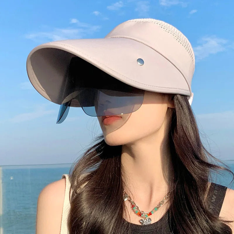Chapeau de cyclisme en plein air Réglable Protection solaire et mode