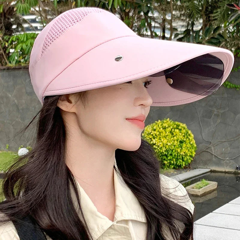 Chapeau de cyclisme en plein air Réglable Protection solaire et mode