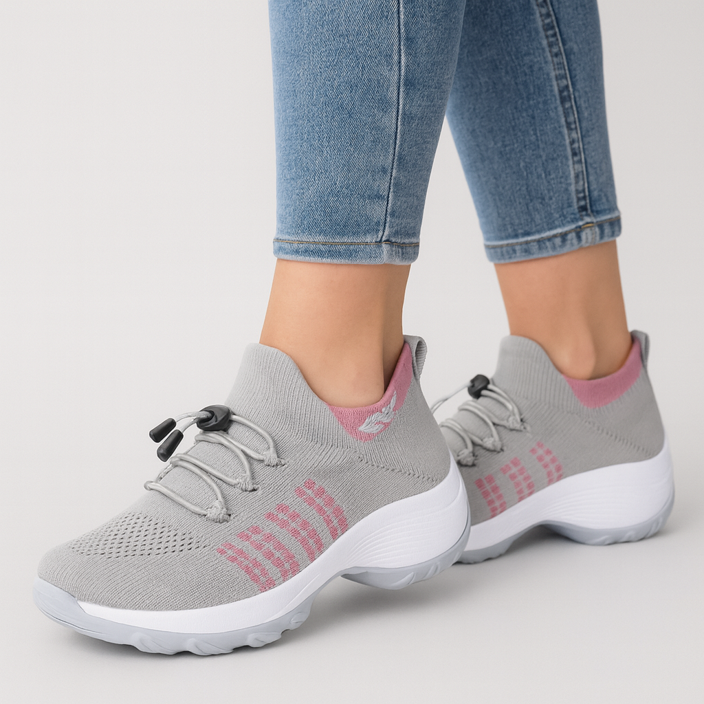 Chaussures de sport orthopédiques pour femmes avec semelle ergonomique - Rheta