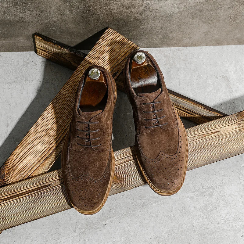 Chaussures vintage au design classique pour hommes - Vorotir