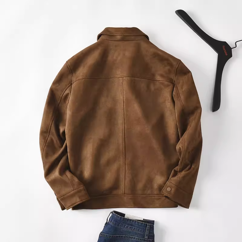 Veste effet daim pour homme - Leven