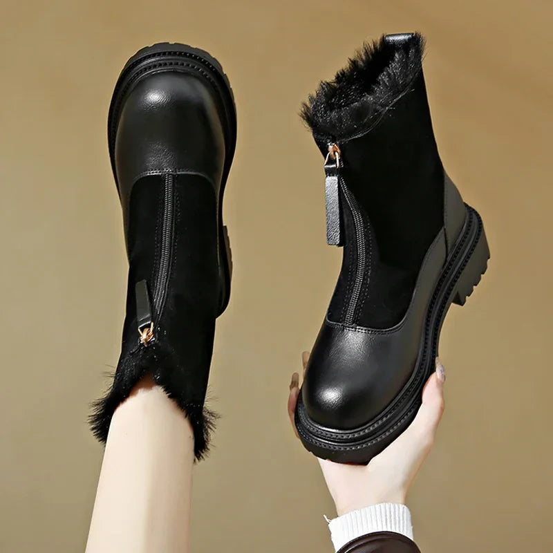 Bottes d'hiver pour femmes au style élégant - Naveen