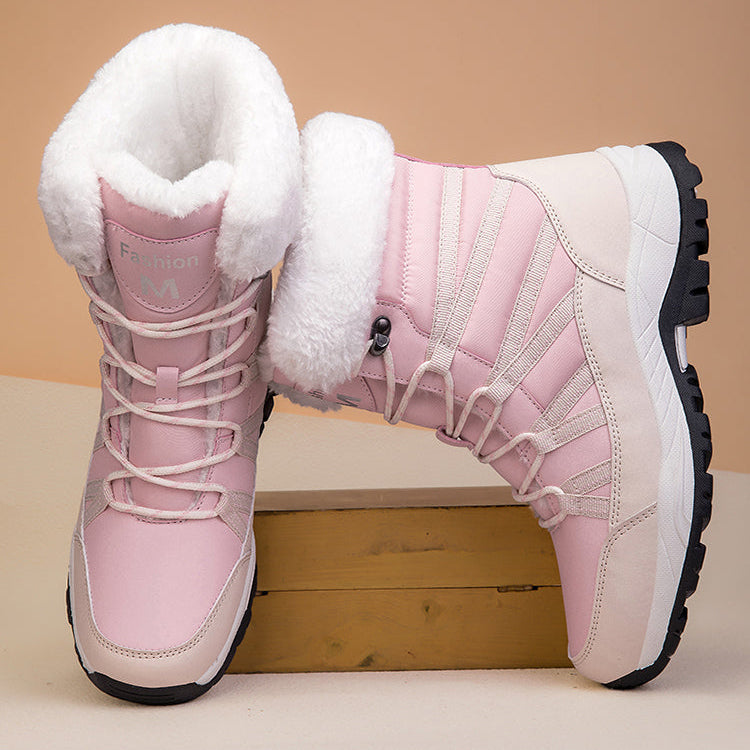 Bottes d'hiver rembourrées avec doublure chaude - Enna
