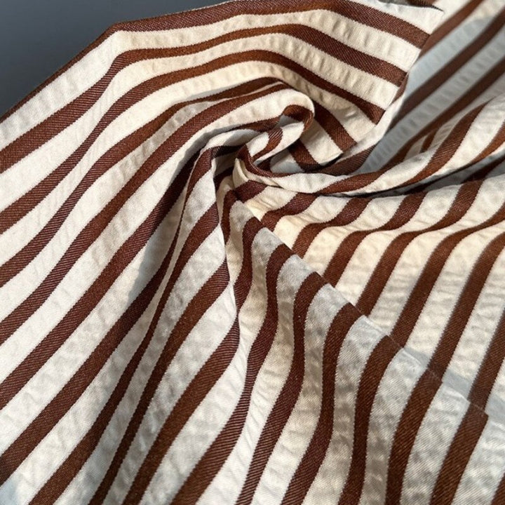Chemise rayée à coupe italienne pour hommes - Savino