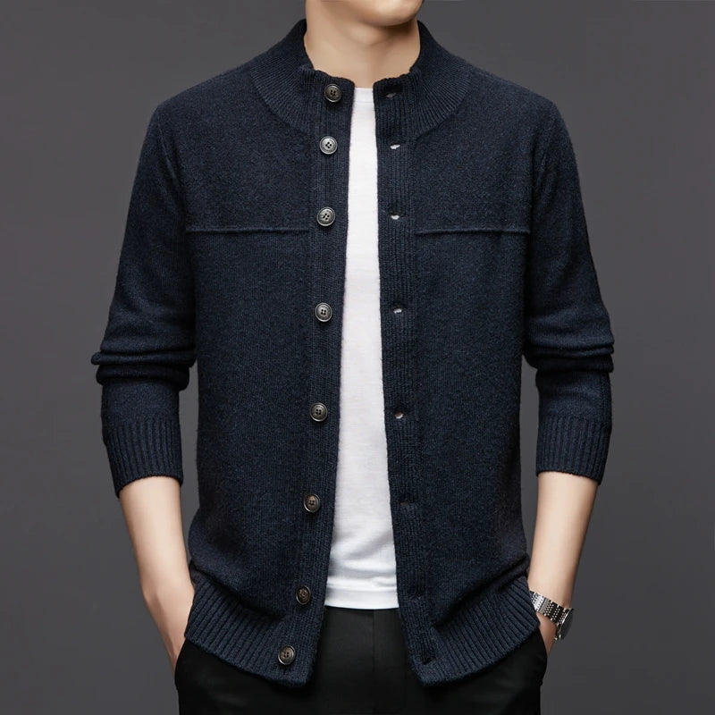 Cardigan tricoté pour homme avec boutons - Elian