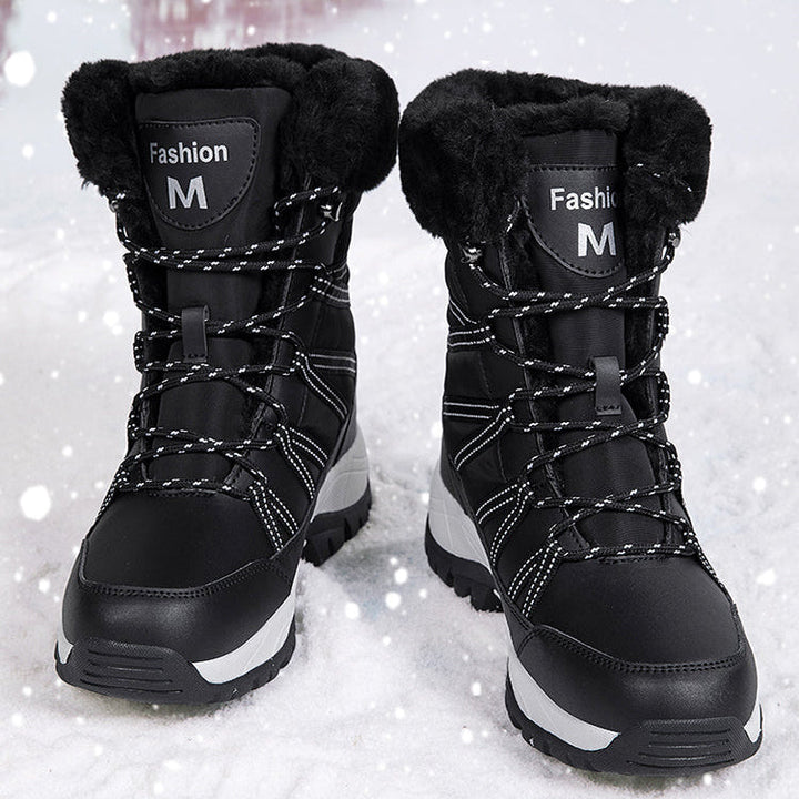 Bottes d'hiver rembourrées avec doublure chaude - Enna