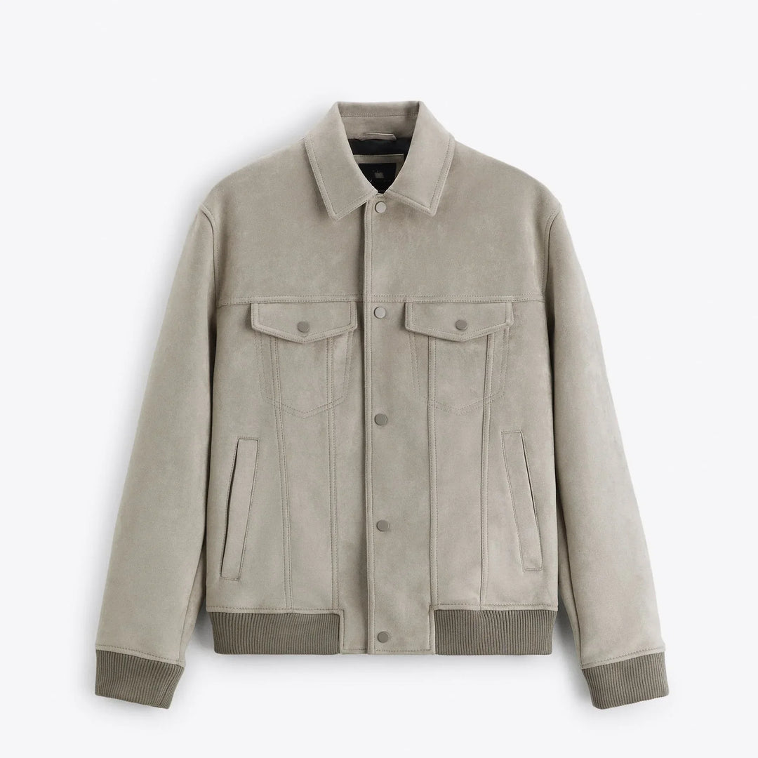 Veste effet daim pour homme - Marceau