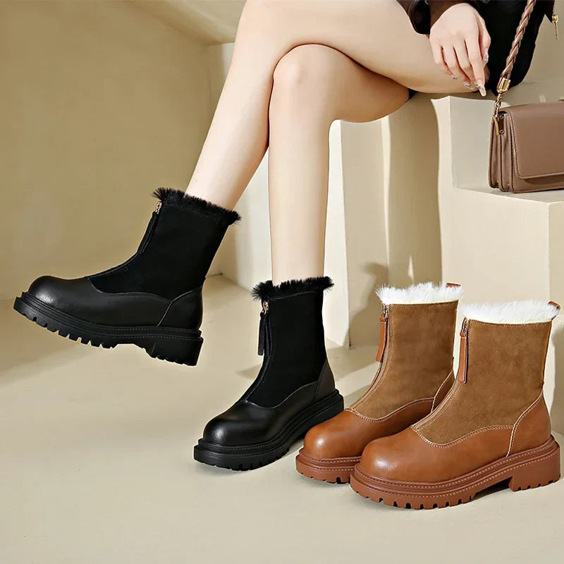 Bottes d'hiver pour femmes au style élégant - Naveen