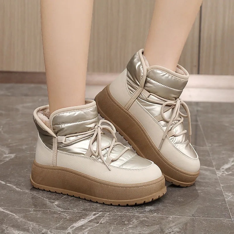 Bottes d'hiver matelassées pour femmes - Neira