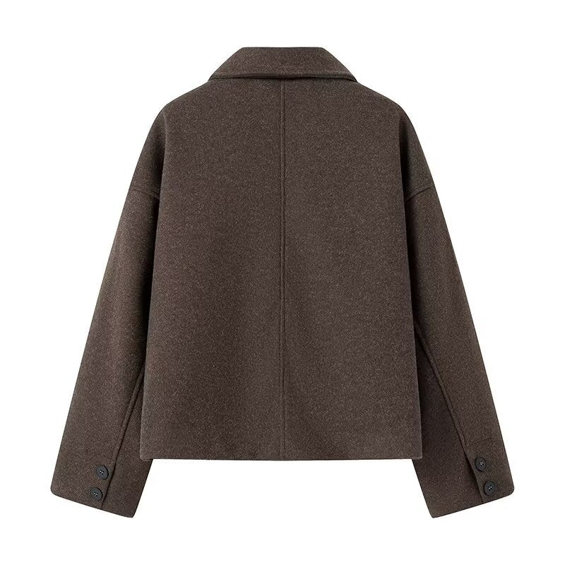 Veste à col roulé souple - Irvène
