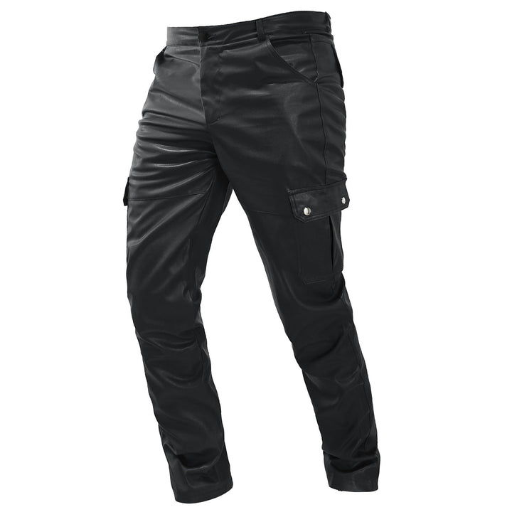 Pantalon cargo effet cuir pour homme - Darsen