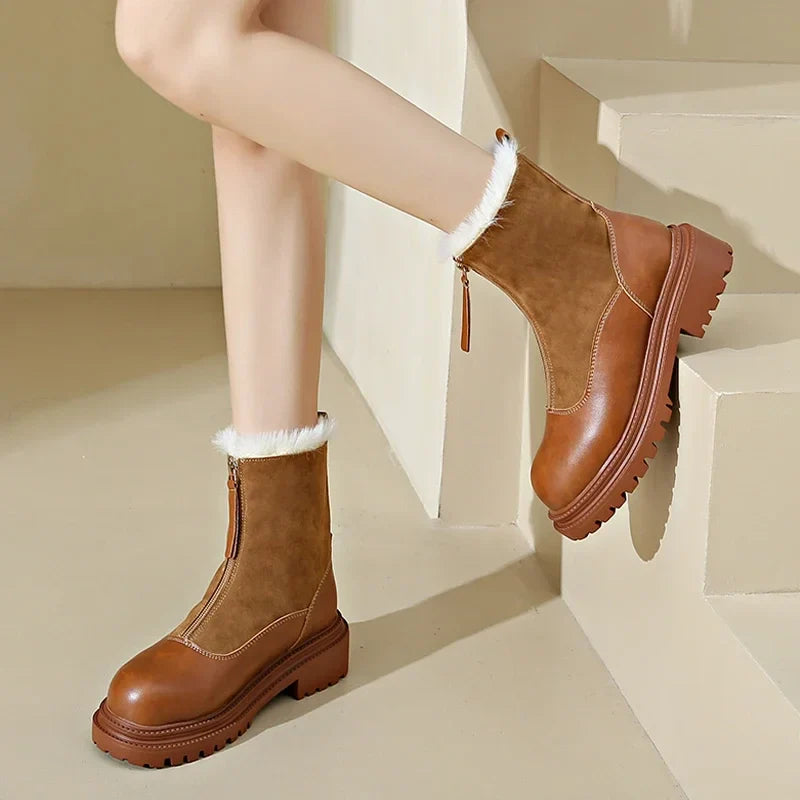Bottes d'hiver pour femmes au style élégant - Naveen