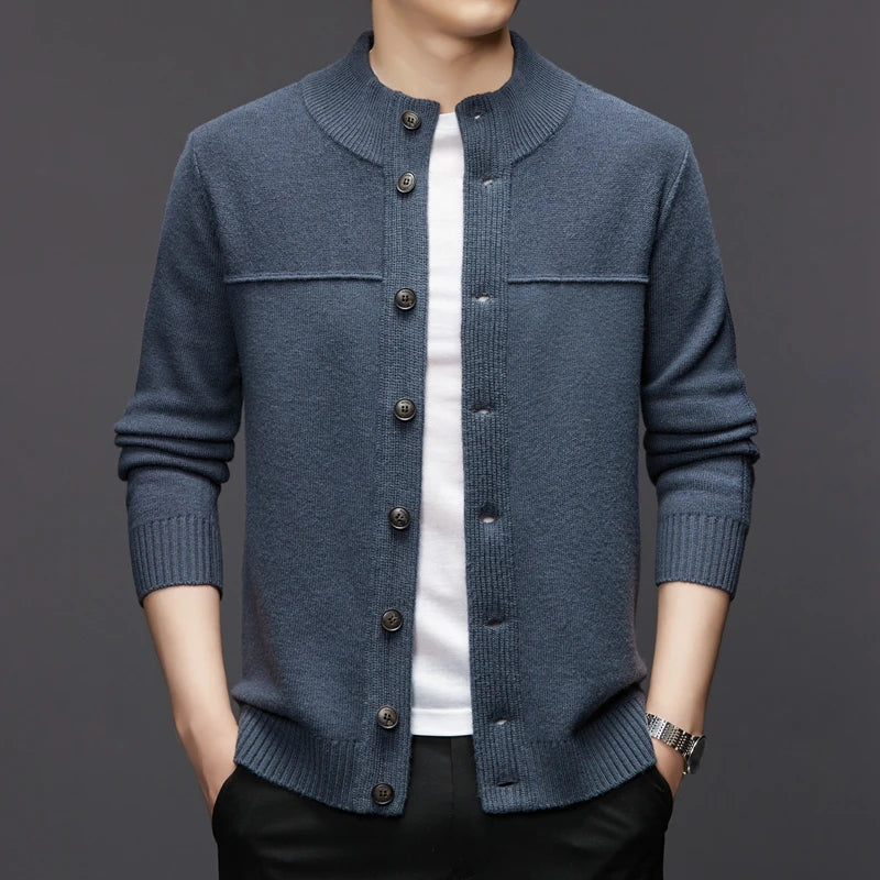 Cardigan tricoté pour homme avec boutons - Elian