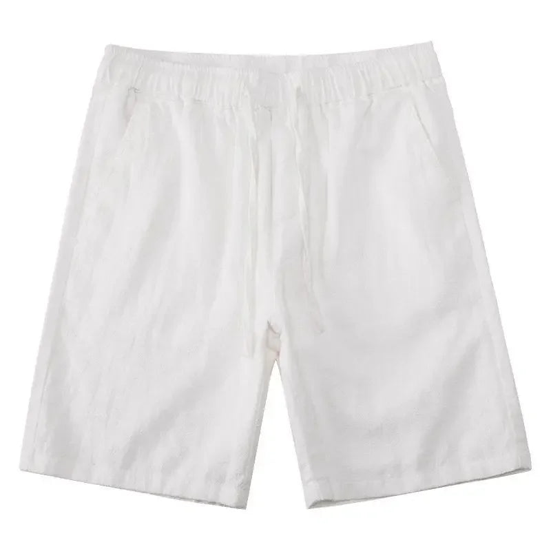 Short homme en coton et lin - Neroli