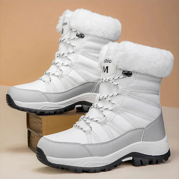 Bottes d'hiver rembourrées avec doublure chaude - Enna