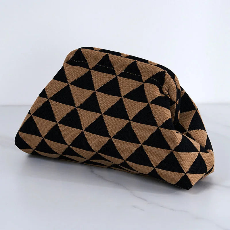 Sac tissé pour femmes, style printemps-été, avec motif rayé