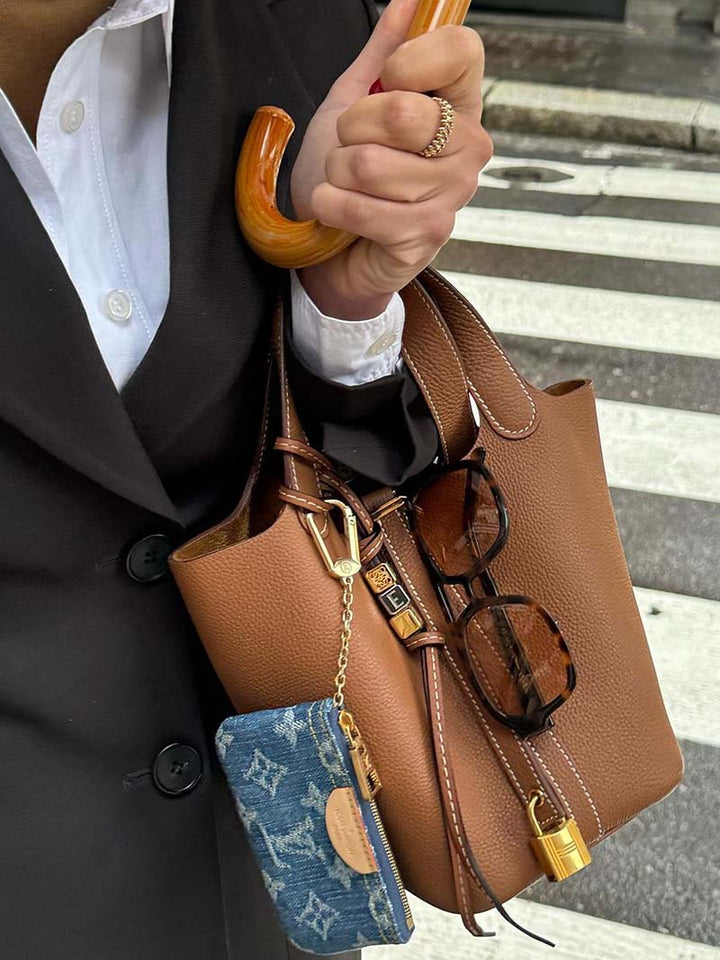 Sac fourre-tout pour dames avec poignées courtes - Aelwen