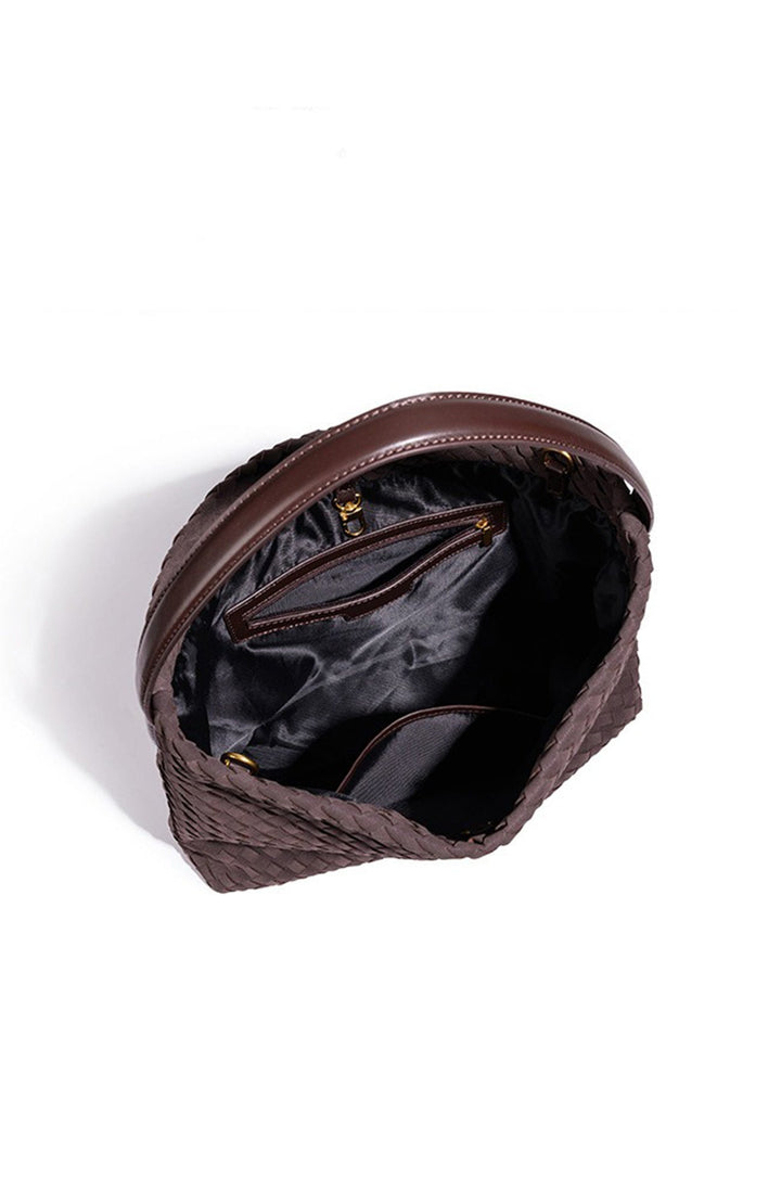 Sac fourre-tout pour femmes au design élégant et tressé