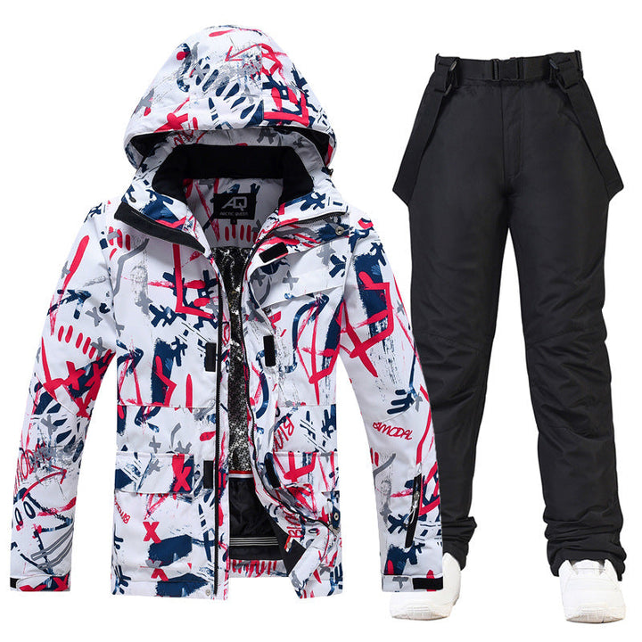 Combinaison de ski unisexe imperméable et coupe-vent - Nivor