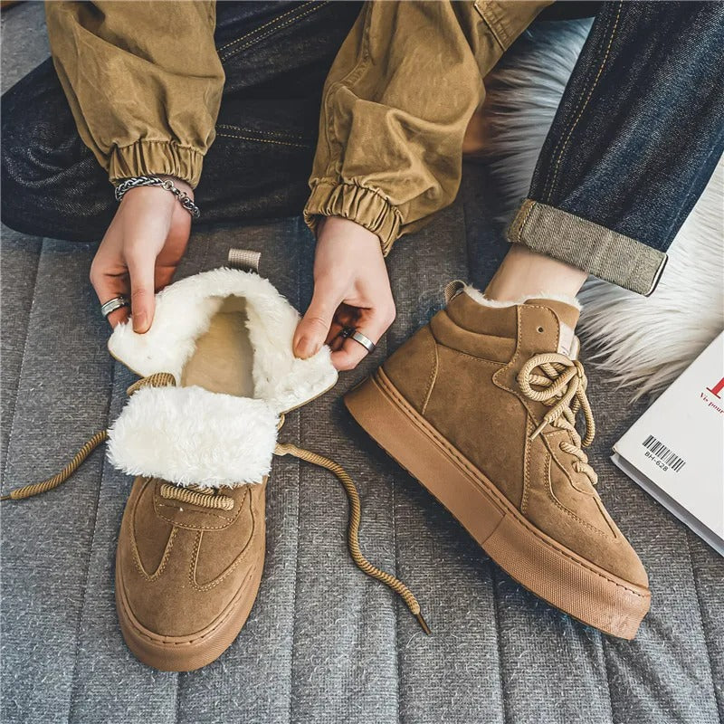 Bottes casual pour hommes avec effet thermique - Renwald