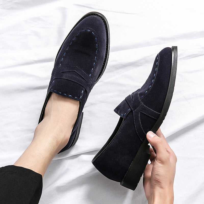 Mocassins en daim brossé pour hommes - Lioren