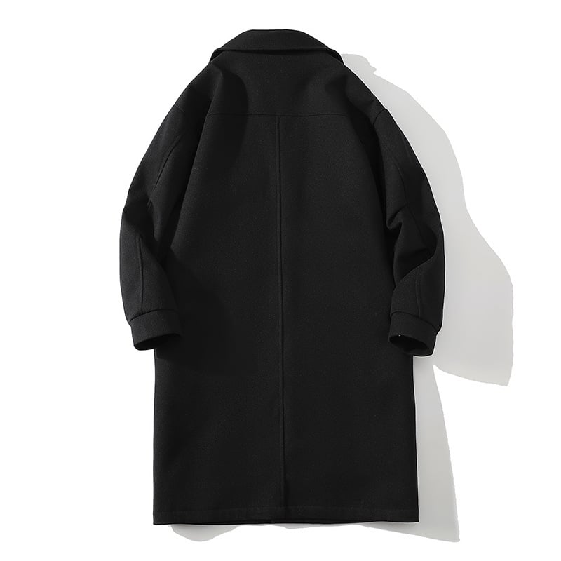 Manteau classique effet laine pour homme - Kaelor