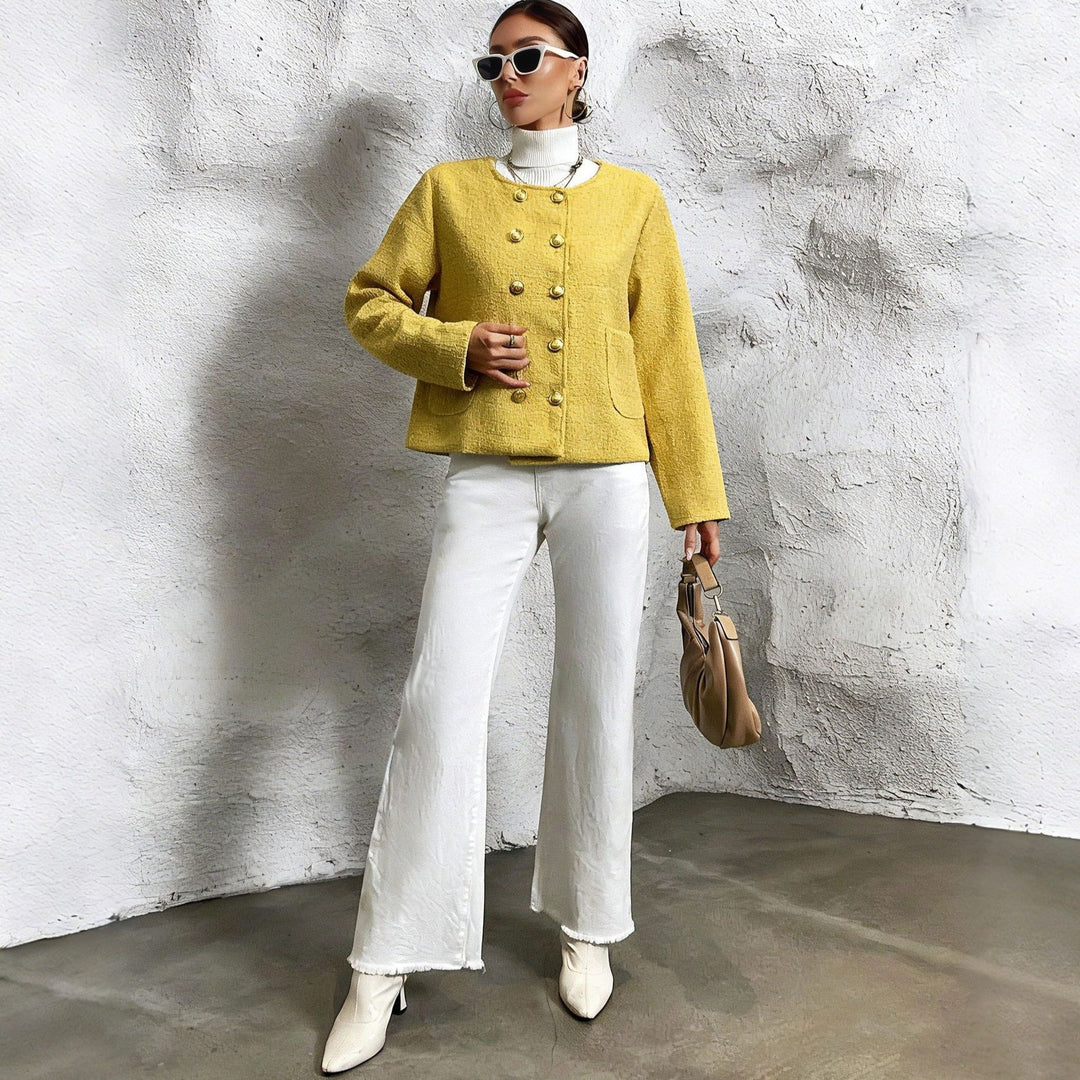 Elégante veste cintrée d'inspiration française pour femme - Colette