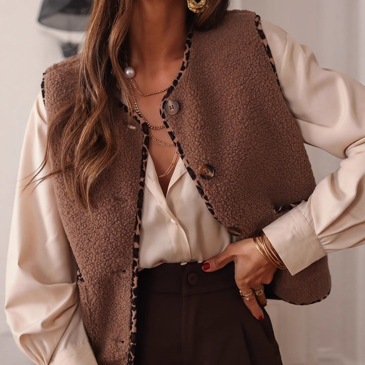 Gilet effet polaire pour femme - Iselya