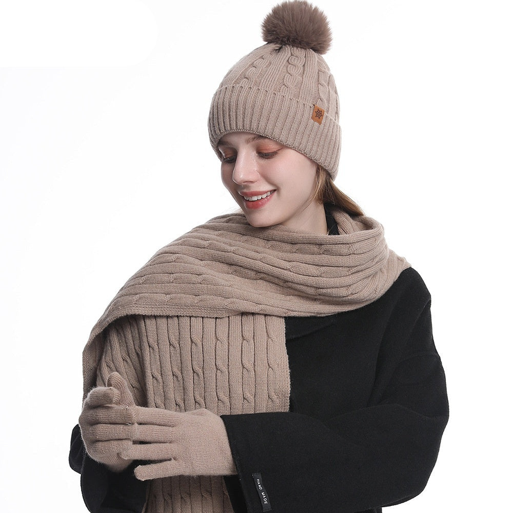 Set bonnet, écharpe et gants - Avenia