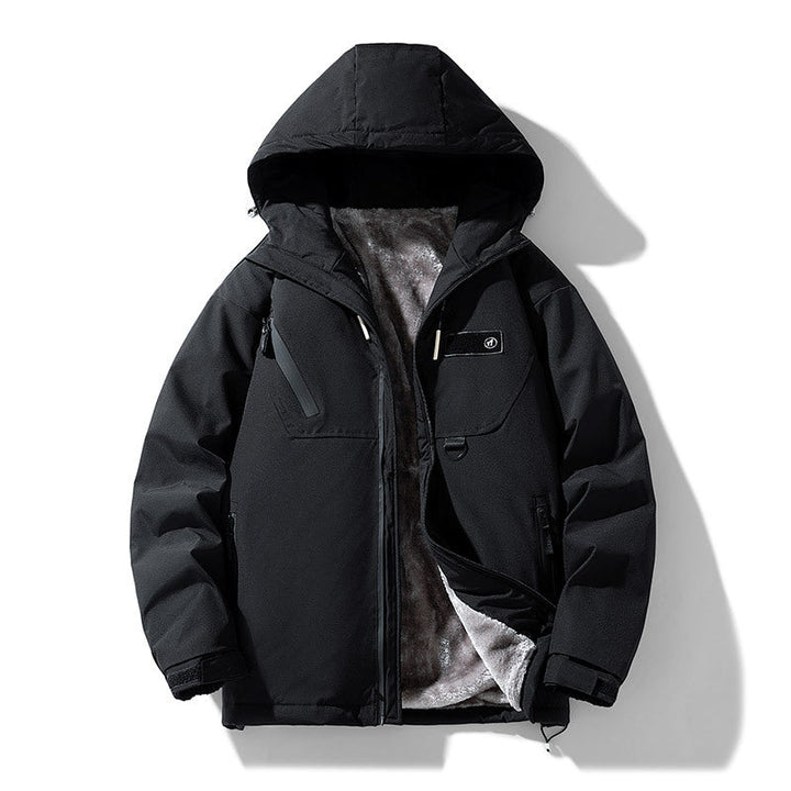 Veste thermique légère pour hommes avec capuche et doublure intérieure - Orven