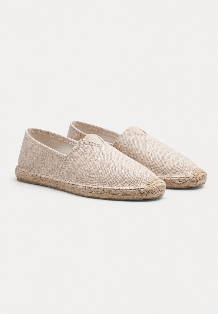 Espadrilles pour homme à enfiler, en jute, semelle tressée - John