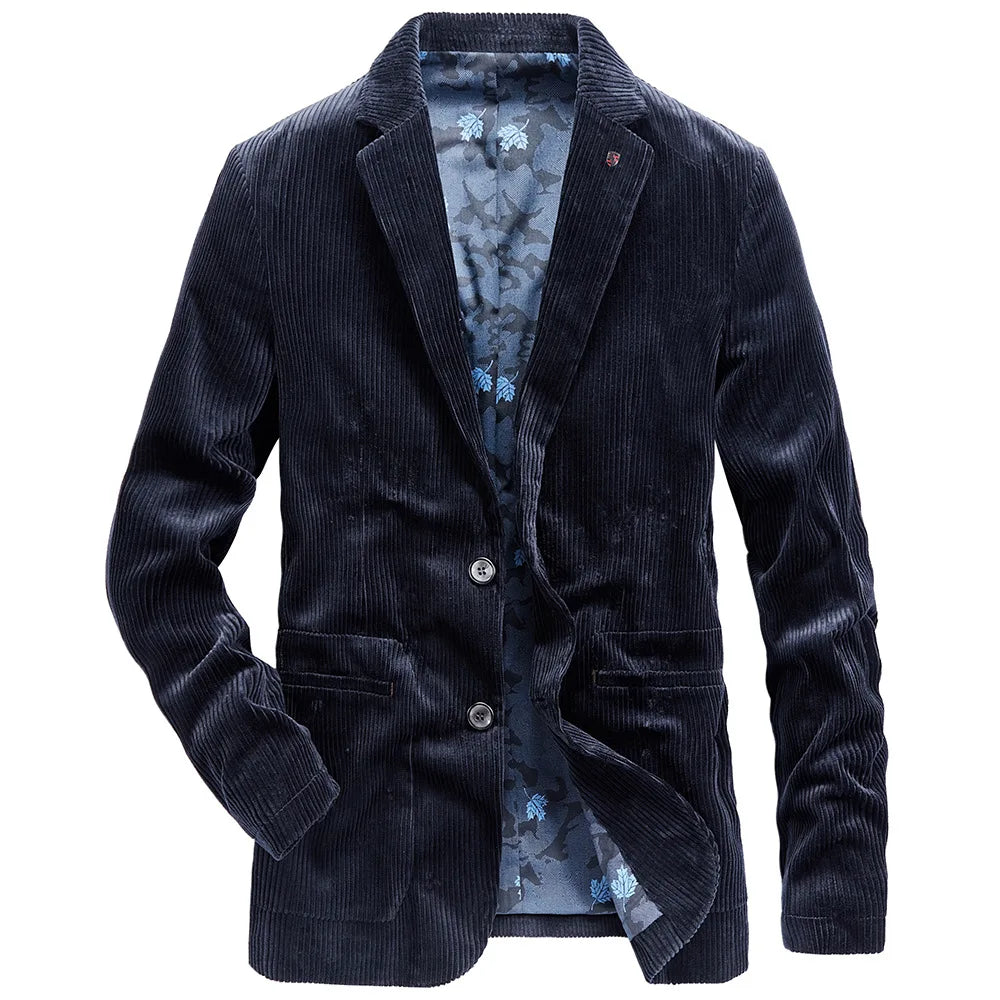 Blazer en velours côtelé avec fermeture à boutons - Emmett