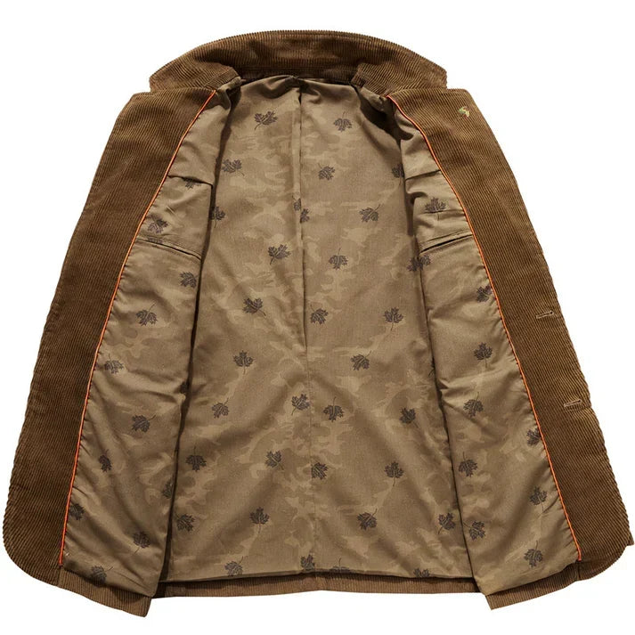 Blazer en velours côtelé avec fermeture à boutons - Emmett