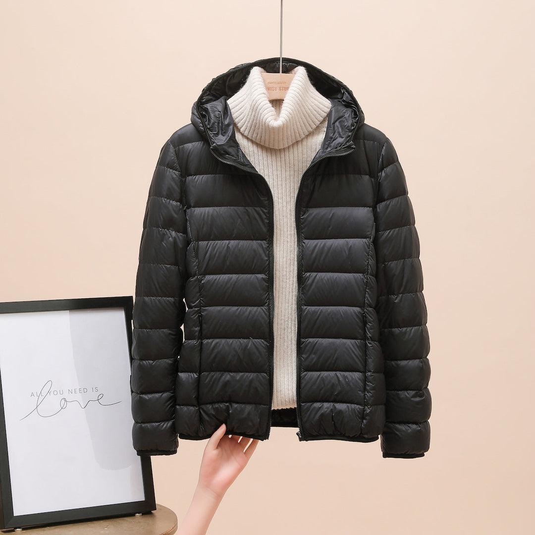 Veste matelassée légère à capuche pour femme - Aline