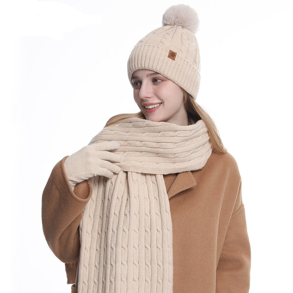 Set bonnet, écharpe et gants - Avenia