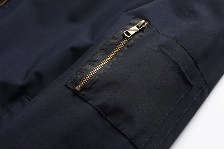 Blouson bomber matelassé homme style urbain capuche superposée - Damián