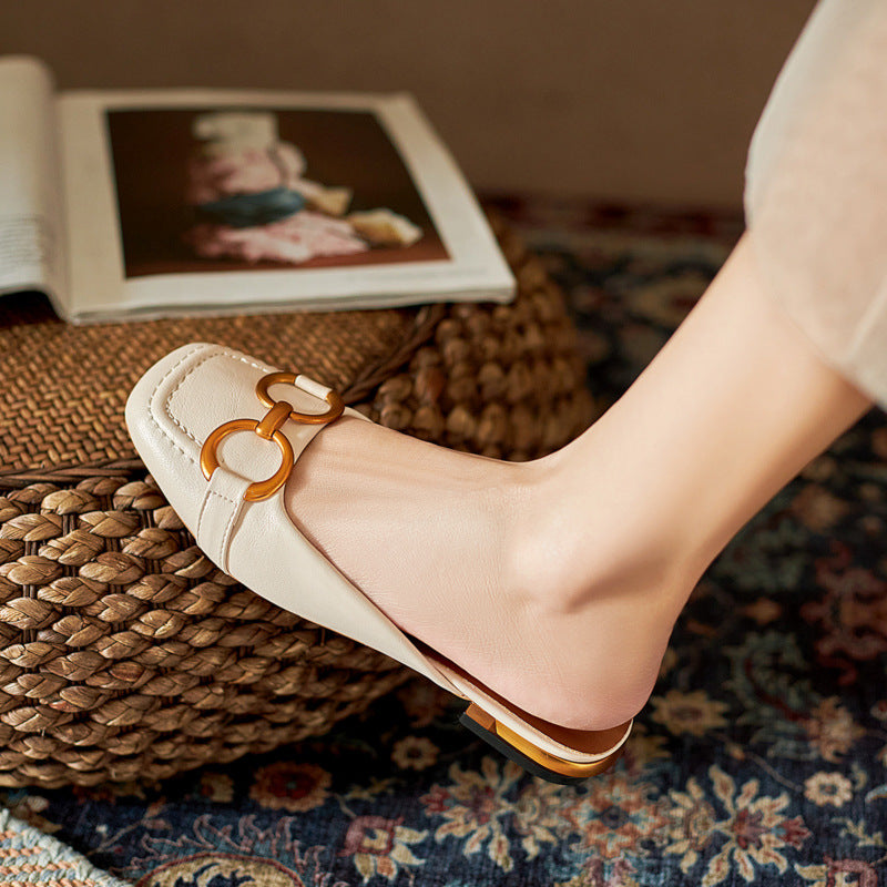 Mocassins en métal pour femmes - Odalys
