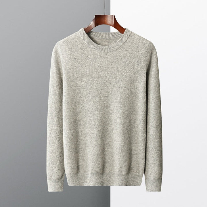 Pull en maille douce de qualité supérieure pour hommes - Alsten