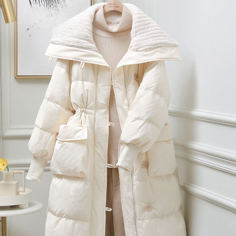 Manteau long matelassé pour femme - Amandine